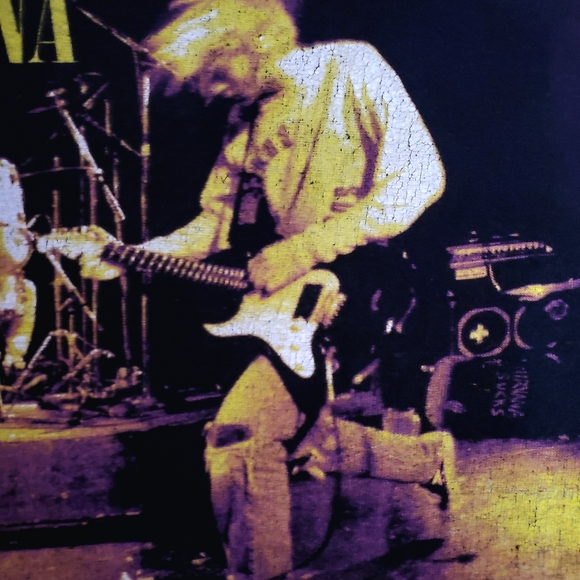 Vintage 1996 Nirvana Muddy Banks Europe Tour Tshirt - Picture 6 of 10